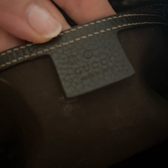 Authentic Gucci GG Canvas Patent Leather Tote - Picture 9 of 16